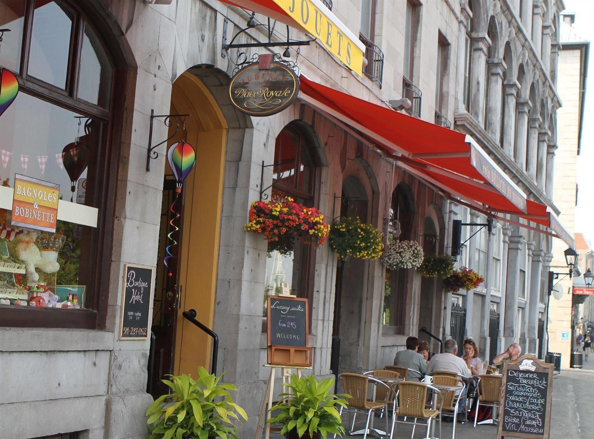 Auberge De La Place Royale Montreal Exterior foto